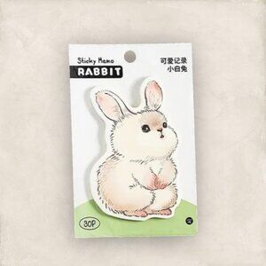 Kawaii Rabbit Sticky Memo Note Pad